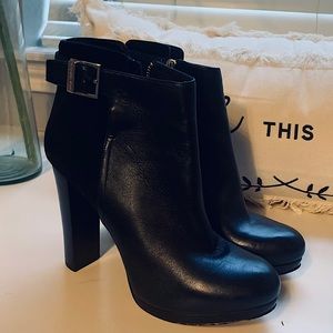 Black Michael Kors Booties